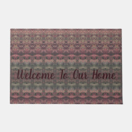 Mit Script Typografy Area Fußmatte