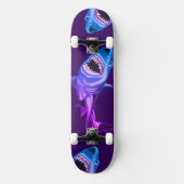 Mit Sharks Skateboard (Vorderseite)