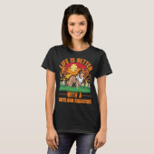 mit Shetland Sheepdog Mini Collie Sheltie T-Shirt (Vorne ganz)