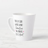 Mit Side oder Miles Apart Familien sind im Herzen Milchtasse (Linke Ecke)