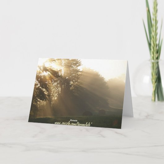 Mit Sincere Beileid Karte (Rückseite)