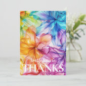 ❤️ mit Sincere Danke Ethereal Bloom (Stehend Vorderseite)