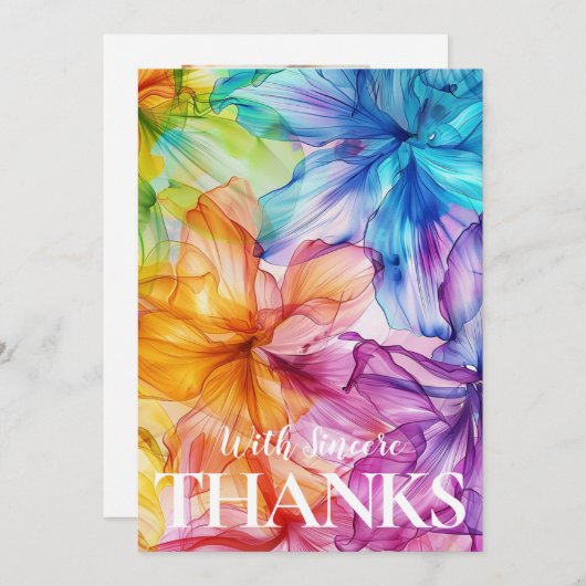 ❤️ mit Sincere Danke Ethereal Bloom (Vorne/Hinten)