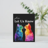 Mit Song Anfrage genau Ihre Hochzeit RSVP Karte (Stehend Vorderseite)