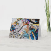 mit Sonne | Kandinsky Karte (Vorderseite)