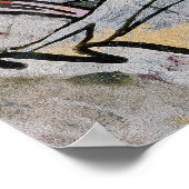 mit Sonne | Kandinsky Poster (Ecke)