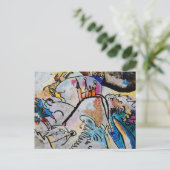 mit Sonne | Kandinsky Postkarte (Stehend Vorderseite)