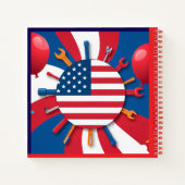 "Mit Sorgfalt erstellt" Notizblock (Rückseite)