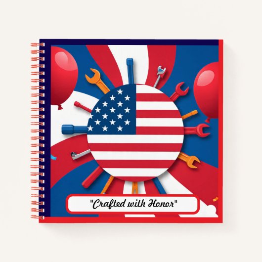 "Mit Sorgfalt erstellt" Notizblock (Vorderseite)