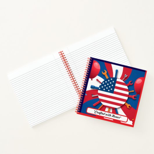 "Mit Sorgfalt erstellt" Notizblock (Innenseite)