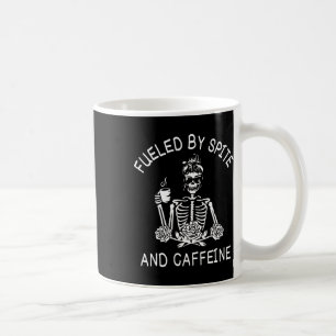 Mit Spit und Coffein gefärbter Halloween-Skel gesp Kaffeetasse