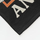 Mit Spit- und Koffein-Skelett-Halloween-Co Fleecedecke (Ecke)