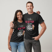 mit Sprinklen süße Eiscreme T-Shirt (Unisex)