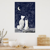 "Mit Sternen spielen" Poster (Küche)