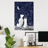 "Mit Sternen spielen" Poster (Heimbüro)