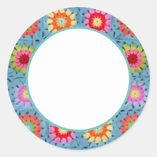 "Mit Stil versiegelt: Umschlag Sticker für den All (Vorderseite)