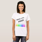 Mit Stolz hergestellt T-Shirt (Vorne ganz)