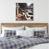 Mit Stream 2 Leinwanddruck (Insitu (Schlafzimmer))