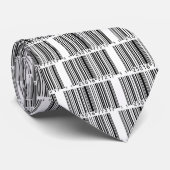 Mit Strichcode Krawatte (Gerollt)