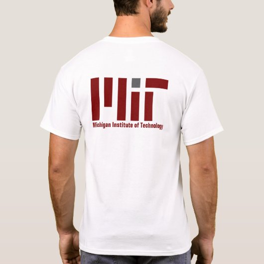 MIT Student T - Shirt - leicht (Rückseite)