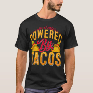 Mit Tacos, der lustigen mexikanischen Speiseröhre T-Shirt