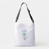 Mit Tasche glücklich (Rückseite)