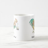 Mit Tee-Magnet aufwachen Kaffeetasse (Mittel)