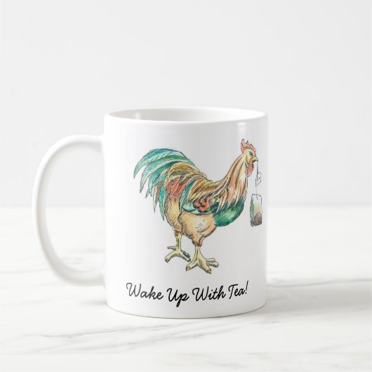 Mit Tee-Magnet aufwachen Kaffeetasse (Links)