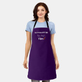 Mit Tetas Tipps gewürzt Chef  Schürze (Getragen)