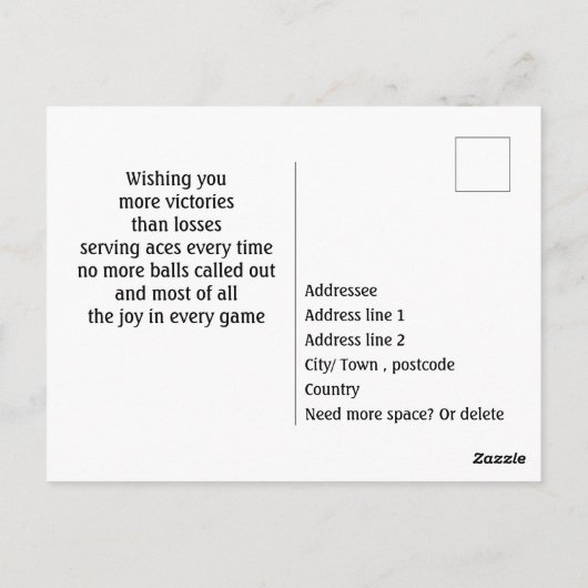 Mit Text Farbige Paddelpaddel 💚 ❤️ 💛 💙 Postkarte (Rückseite)