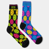 Mit Text Funny odor "Dot Dot Dink" Sock Socken (Rechts)