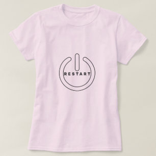 Mit Text NEUSTART T-Shirt