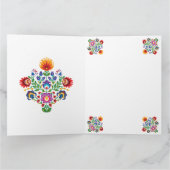 Mit Text Phantastisch poliert Folk Wycin Dankeskarte (Innenseite)