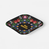 Mit Text Phantastisch poliert Folk Wycin Pappteller (Gewinkelt)