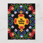 Mit Text Phantastisch poliert Folk Wycin Postkarte (Vorderseite)