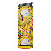 mit Text ⛳️ Phantastischen Golfmix gelb 💛 Thermosbecher (Nach links gedreht)