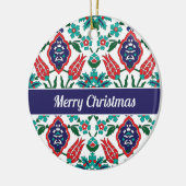 Mit Text 💙 ❤️ schöne türkische Fliesen Keramik Ornament (Links)