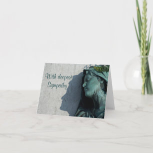 Mit tiefem Beileid Karte