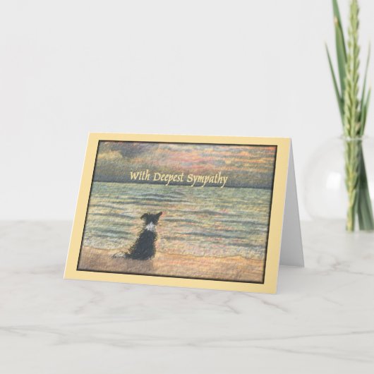 Mit tiefem Beileid Karte (Vorderseite)