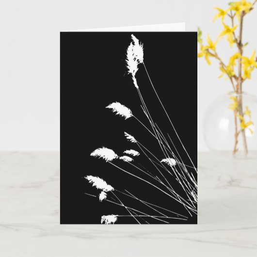 Mit tiefem Beileid Karte (Gelbe Blume)