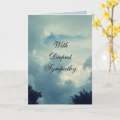 MIT TIEFESTER SYMPATHEKARTE KARTE (Gelbe Blume)