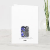 Mit tiefstem Beileid Karte (Rückseite)