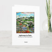 Mit tiefstem Beileid über den Kinderverlust Karte (Rückseite)