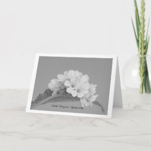 Mit tiefstem Mitgefühl Karte