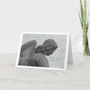 mit tiefstem Mitgefühl Karte