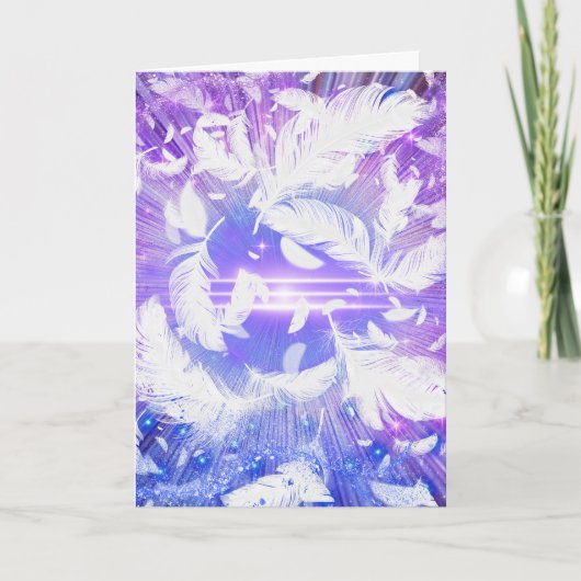 Mit tiefster Beileid-Grußkarte Karte (Vorderseite)