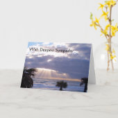 Mit tiefster Sympathiekarte Karte (Gelbe Blume)