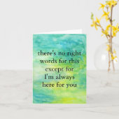 Mit tiefster Trauer des Beileids trauert die Unter Karte (Gelbe Blume)