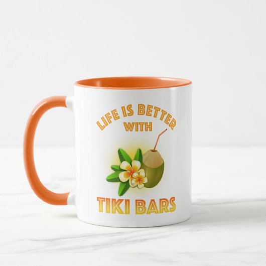 Mit Tiki Bars ist das Leben besser Tasse (Links)