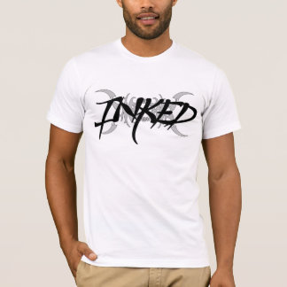 Mit tinte schwärzen-Grau T-Shirt